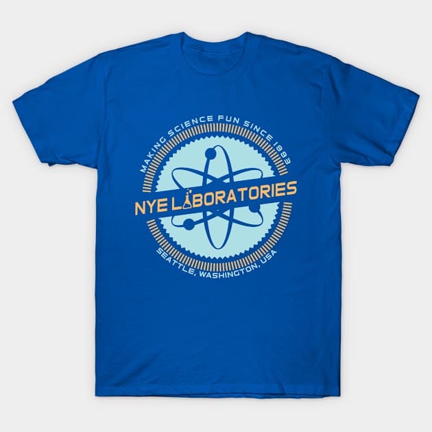 Nye Labs (Original) T-Shirt by Snomad_Designs